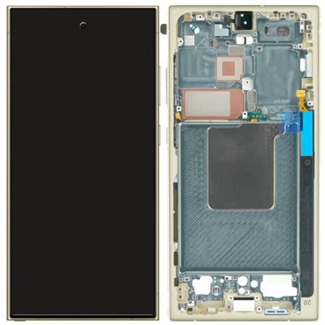 Samsung Galaxy S24 Ultra 5G Lcd+Touch+Frame GRAY / ORANGE / VIOLET ORIGINAL