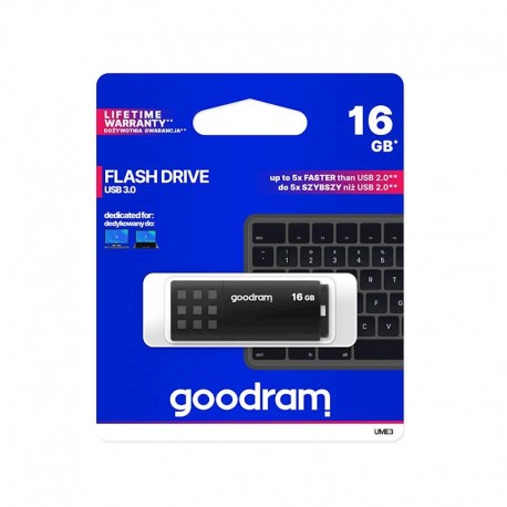 Goodram 16GB USB 3.0 UME3 Pendrive Black