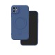 Apple iPhone 12 Pro Simple Color Mag Silicone Navy Blue