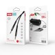 XO NB-R175A Cable 3.5mm Jack to 3.5mm jack 1m Black