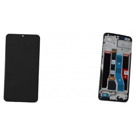 Realme C51 / C53 (VERSION V0.3) Lcd+Touch Screen+Frame Black ORIGINAL